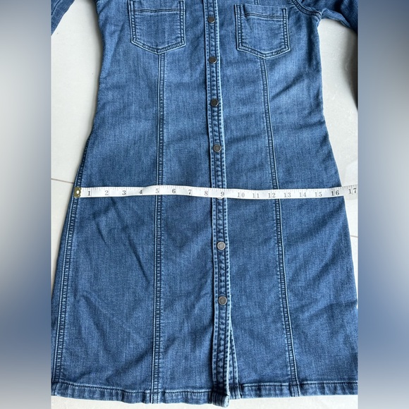 SPLENDID Denim Button Up Mini dress size XS - Picture 11 of 15